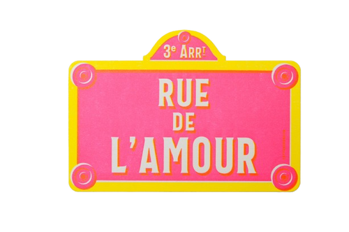 Rue de l'Amour Card