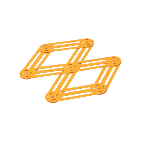 Expandable Metal Trivet — Buttercup Yellow