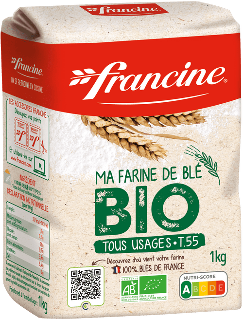 Francine Organic Wheat Flour 1kg