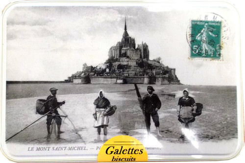Manoir des Abeilles Galettes (Mont St Michel Vintage Tin) 320g