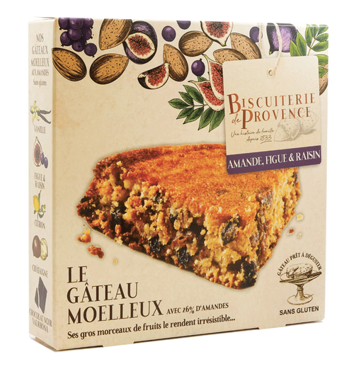 Biscuiterie de Provence Almond Cake with Figs & Raisins – Gluten Free