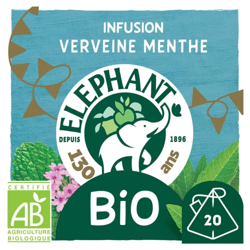Éléphant Organic Verbena & Mint Herbal Tea