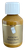 A close-up of Essence de Grasse's pistachio essence bottle, with the golden label featuring a cartoon chef hat.