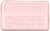 A 100 gram yellow bar of cherry blossom and donkey milk soap from Senteurs de France.