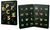 A pair of Advent calendars from Comptoir & Co containing 24 varieties of spices in sachets. A closed calendar that says, "Spices¨ in jumbled letters sits next to an open calendar whose inside is lettered 1 through 24.
