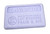 A 100 gram purple bar of lavender flower and donkey milk soap from Senteurs de France.