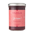 A 250 gram jar of "Je T'aime!" strawberry and rose jam, from Favols. The label is pink and says "Je t'aime!" in a cursive font.