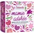 A 100g square box of Marinette heart-shaped shortbread cookies in pink and purple hues.