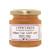 A glass jar containing 125 grams of williams pear and white wine confit from L'Épicurien.