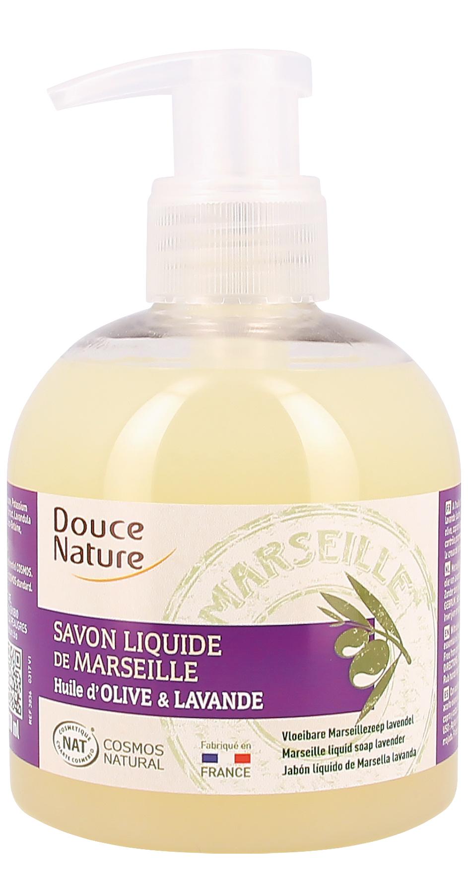 Savon de Marseille liquide lavande AOP Provence - Naturado en Provence