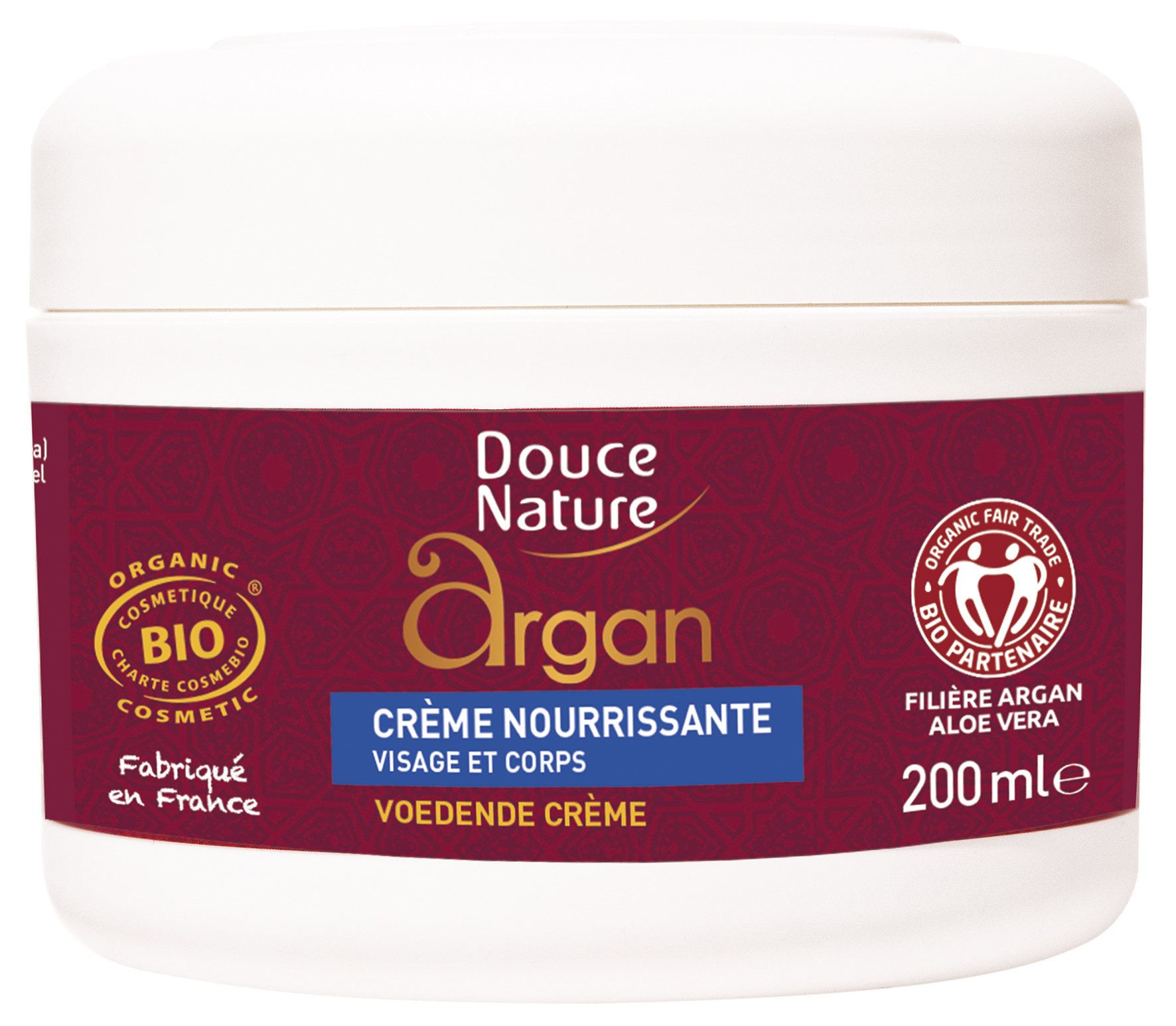 Direkte Bowling debat Douce Nature Nourishing Face & Body Cream with Organic Argan Oil and Shea  Butter | Simply Gourmand