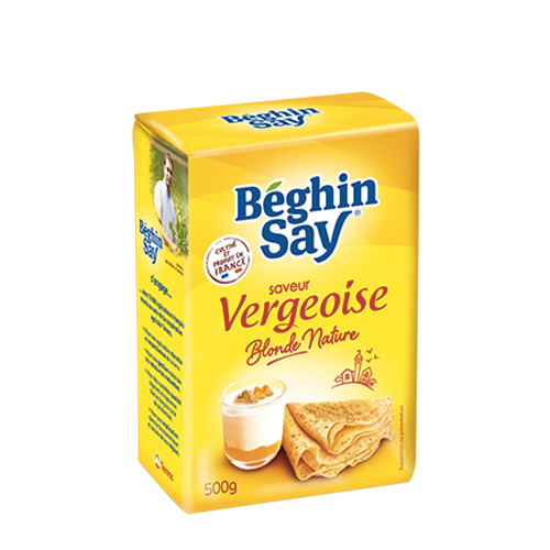 Béghin Say Light Vergeoise (Blond Caramelized Beet Sugar) 500g