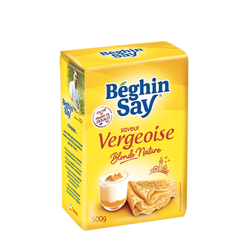 PAQU.VERGEOISE BRUNE 500G BEGHIN SAY