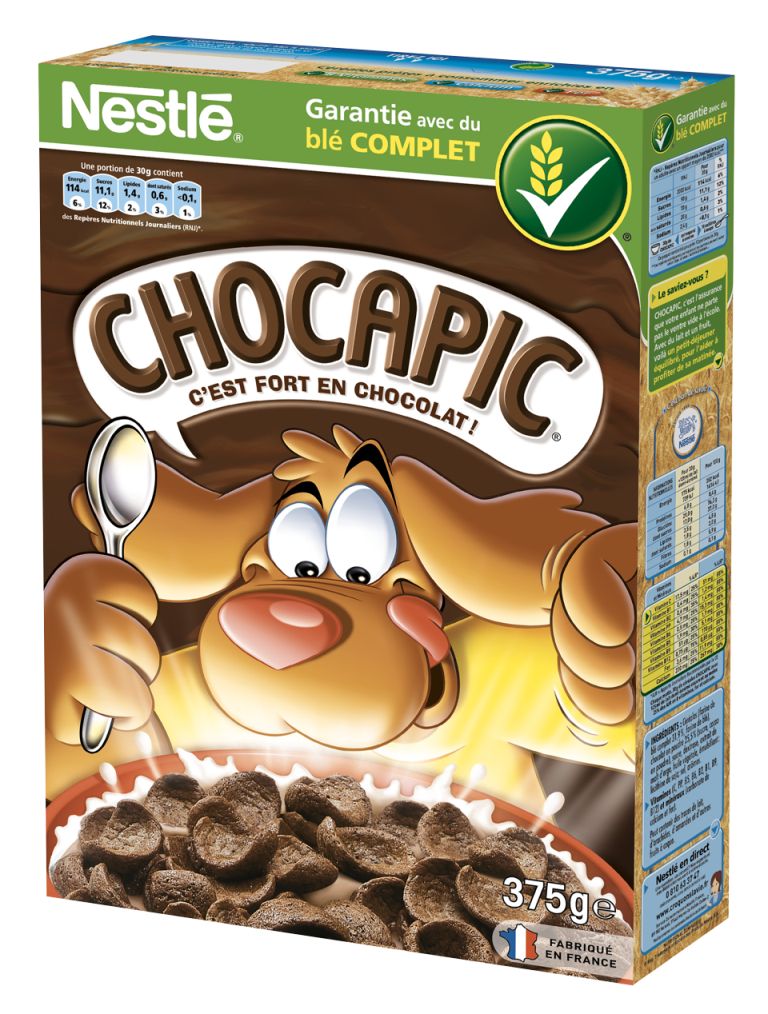 European Nestle CHOCAPIC Crunchy BROWNIE chocolate cereal 400g FREE SHIPPING