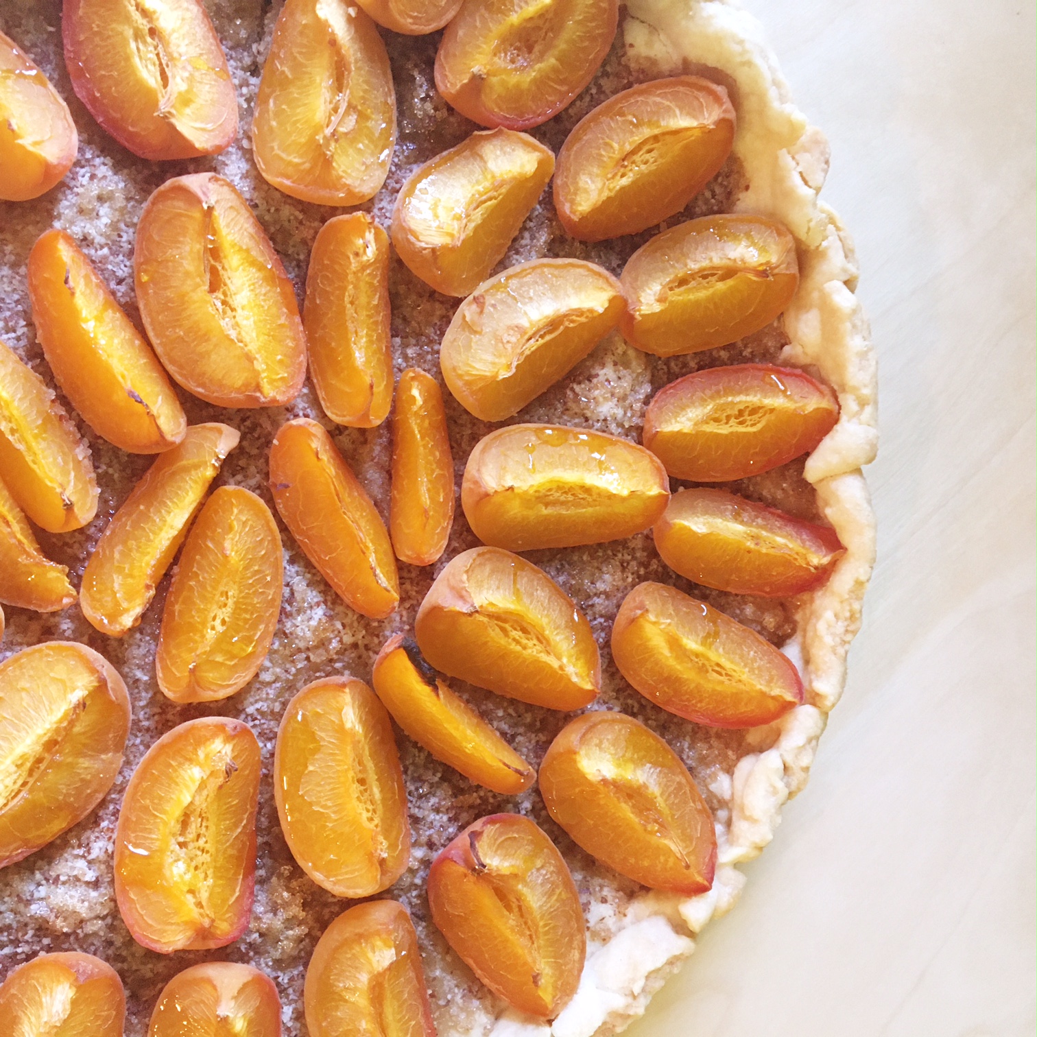 Apricot tart