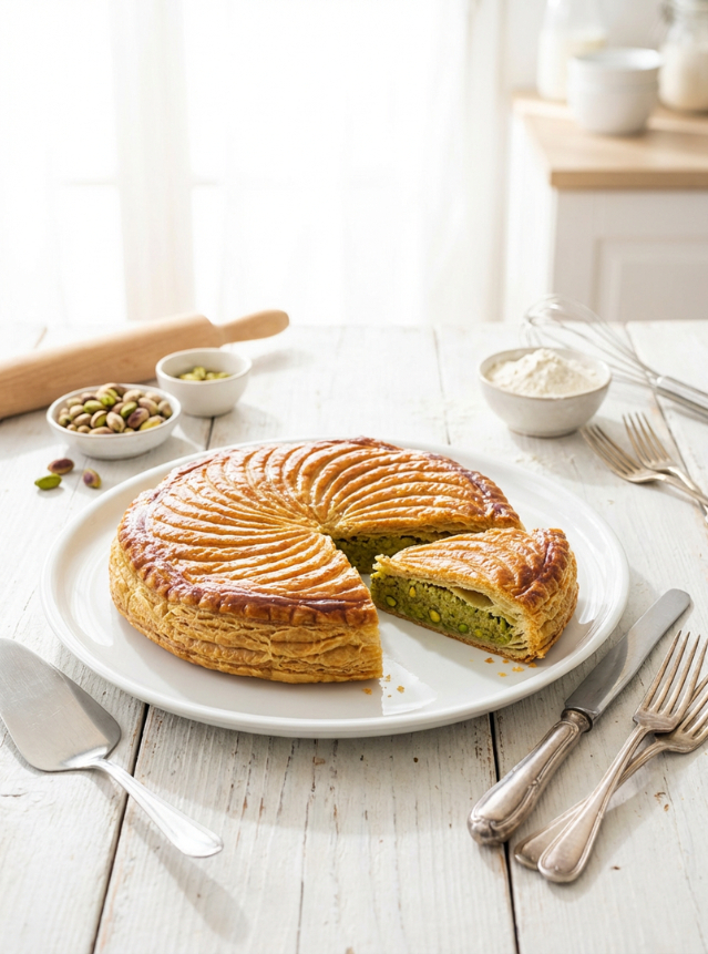 Pistachio Galette des Rois
