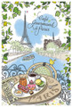 Torchons & Bouchons Café Gourmand à Paris Tea Towel