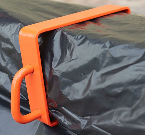 Stainless Steel Dumpster Liner Anchor outer handle