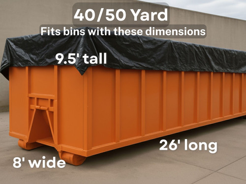 40/50 yard dumpster liner