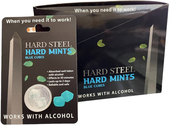 Blue Cubes Hard Mints - 24 ct. (3pak)