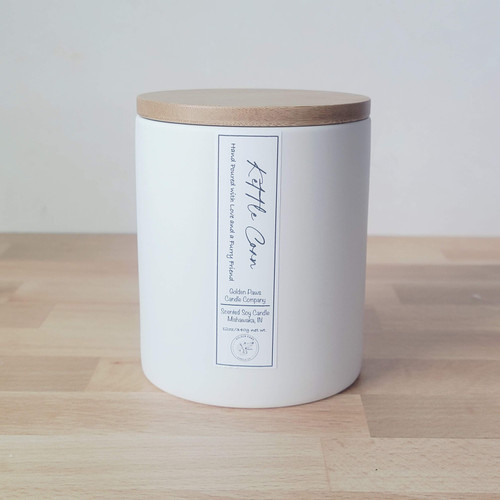 Kettle Corn White Soy Candle