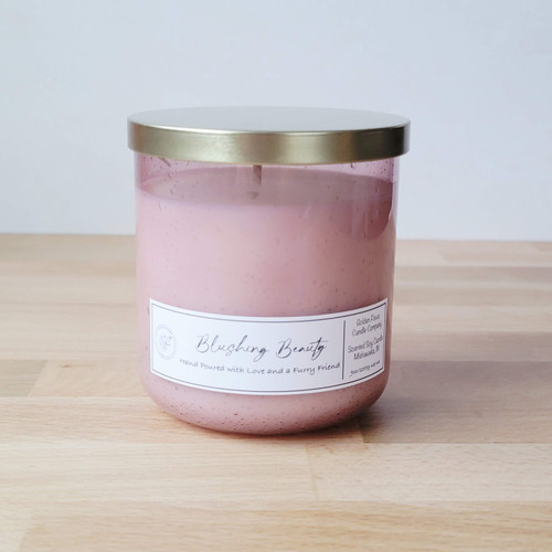 Blushing Beauty Pink Bubble Soy Candle