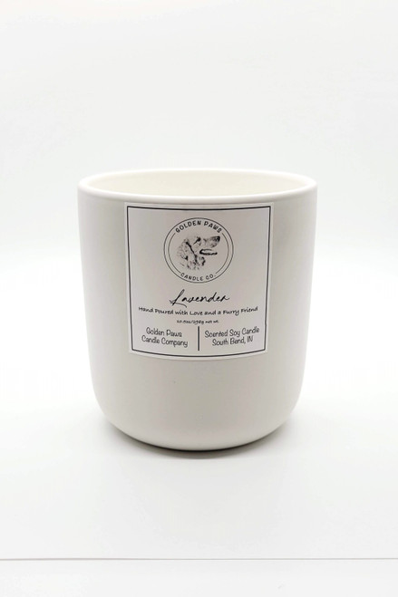 Lavender Classic Ceramic Soy Candle