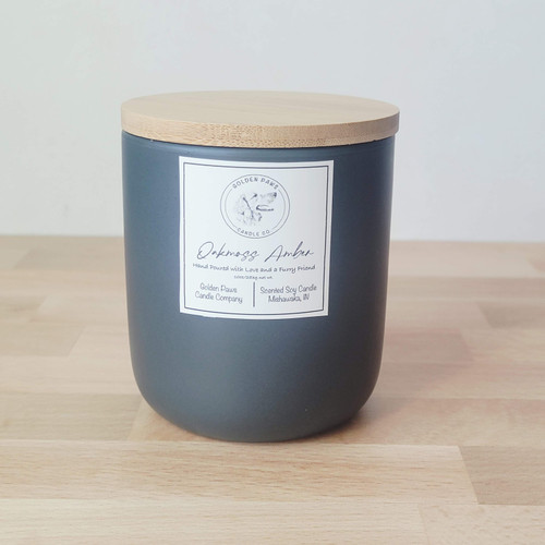 Oakmoss Amber Classic Ceramic Soy Candle Oakmoss Amber Classic Ceramic Soy Candle
