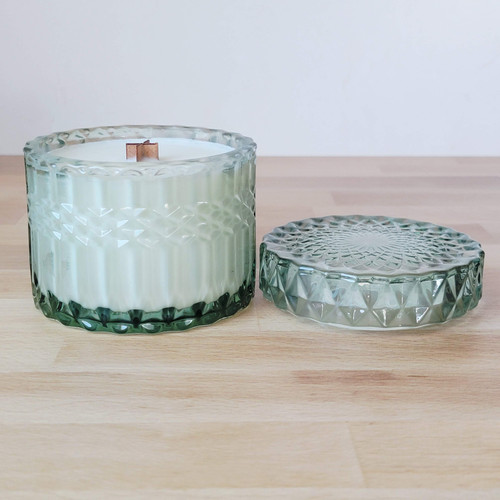 Winter Cabin Mint Soy Candle