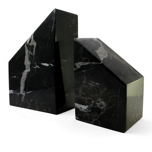 Polished Marble Bookends 