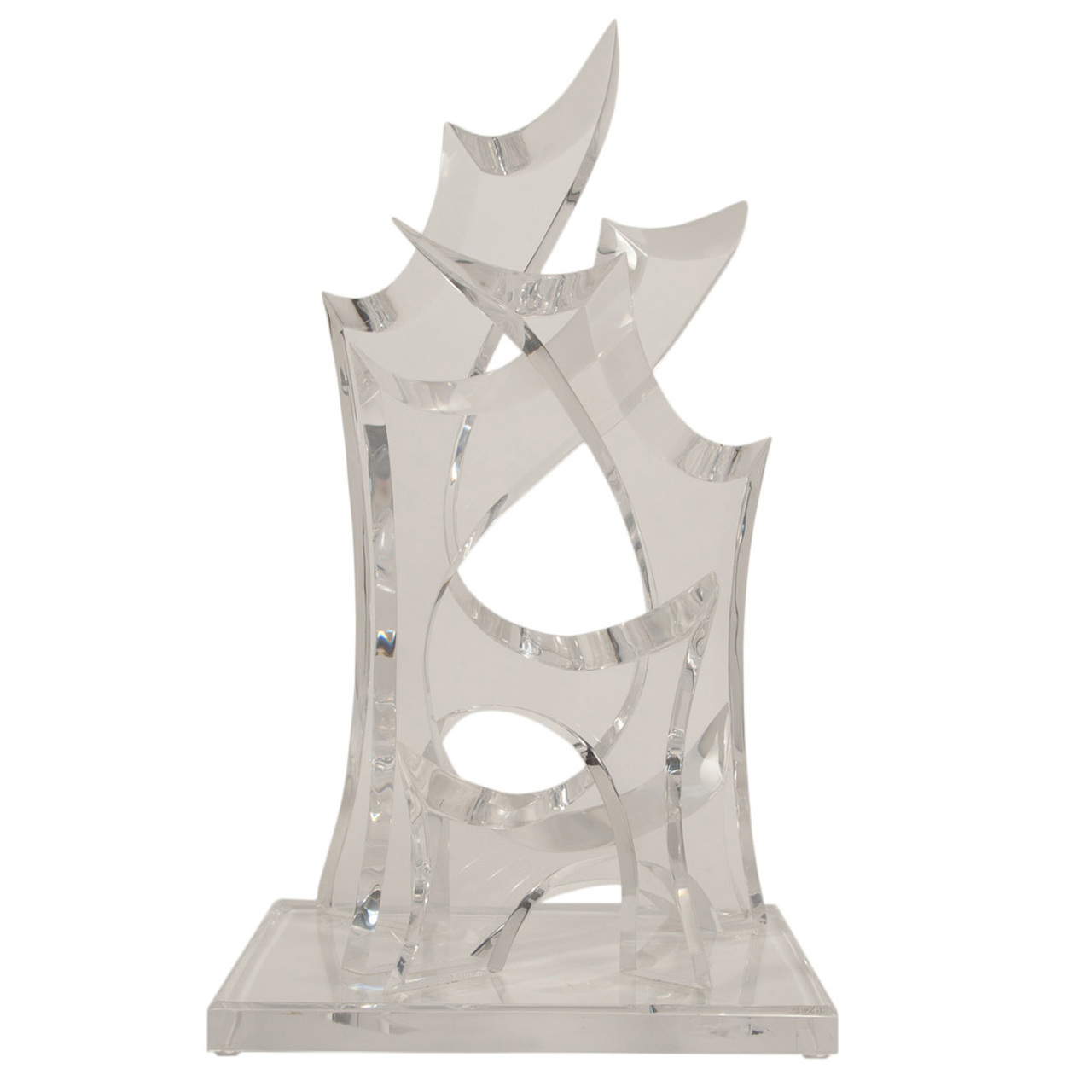 Mid-Century Lucite Sculpture by Van Teal