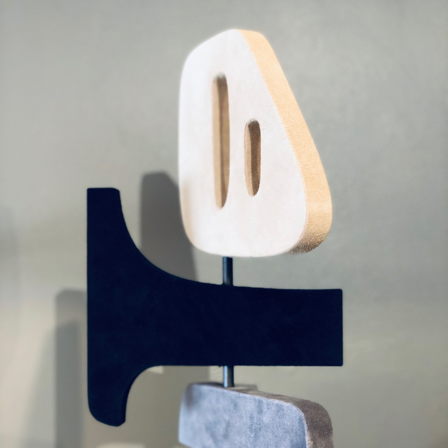 Bronze & Leather Sculpture LG 