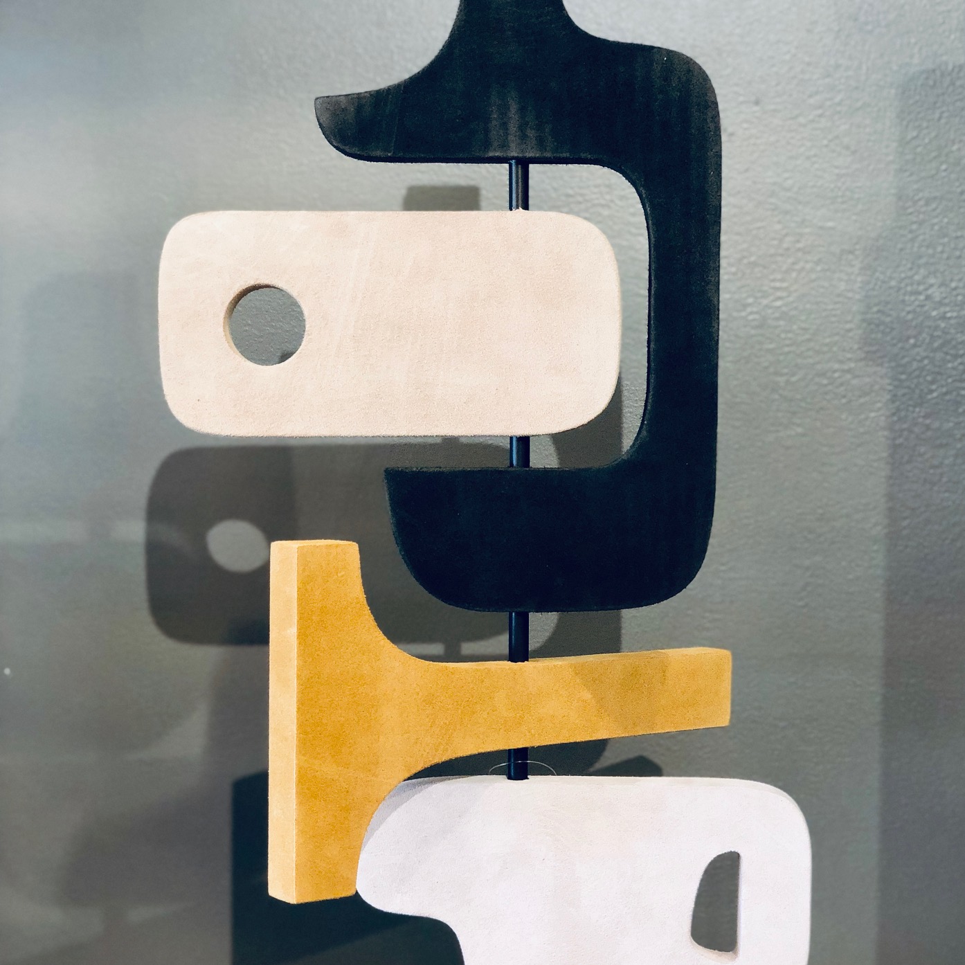 Bronze & Leather Sculpture MED