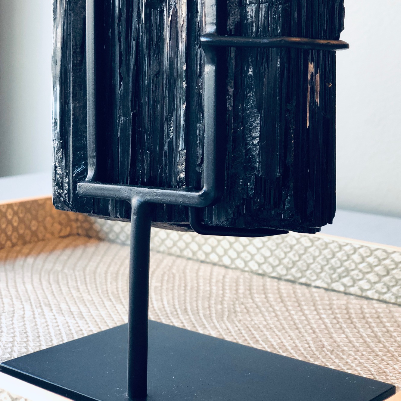 Black Tourmaline Sculpture