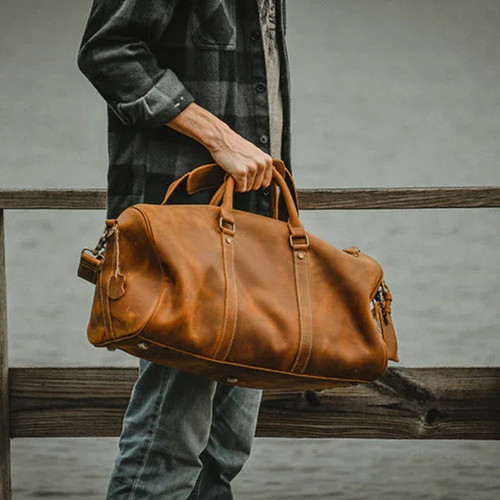 Dagny Leather Weekender