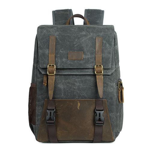 Waterproof Canvas Camera Backpack