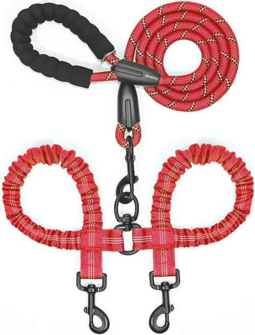 Dual Bungee Dog Leash