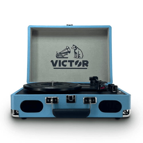 Refurbished Suitcase Dual BT Turntable