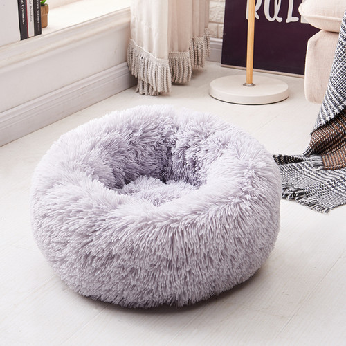 Plush Calming Pet Bed
