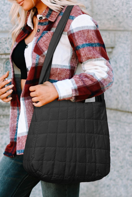 Kylie Quilted Tote Bag