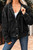 Sage Pocket Drop Shoulder Hooded Denim Jacket