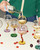 Handblown Bubble Wine Glass