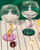 Handblown Bubble Wine Glass