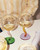 Handblown Bubble Wine Glass