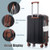 3-Piece ABS Spinner Luggage Set