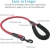 Dual Bungee Dog Leash
