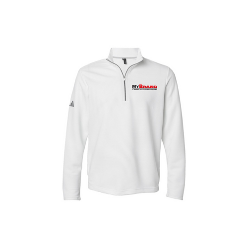 Adidas - Spacer Quarter-Zip Pullover: Men's