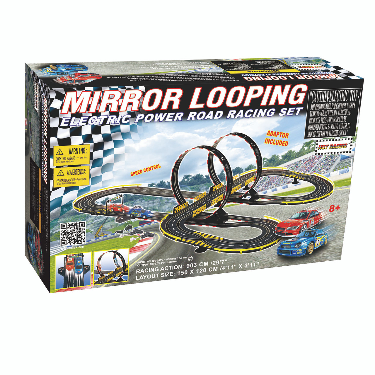 golden bright slot cars