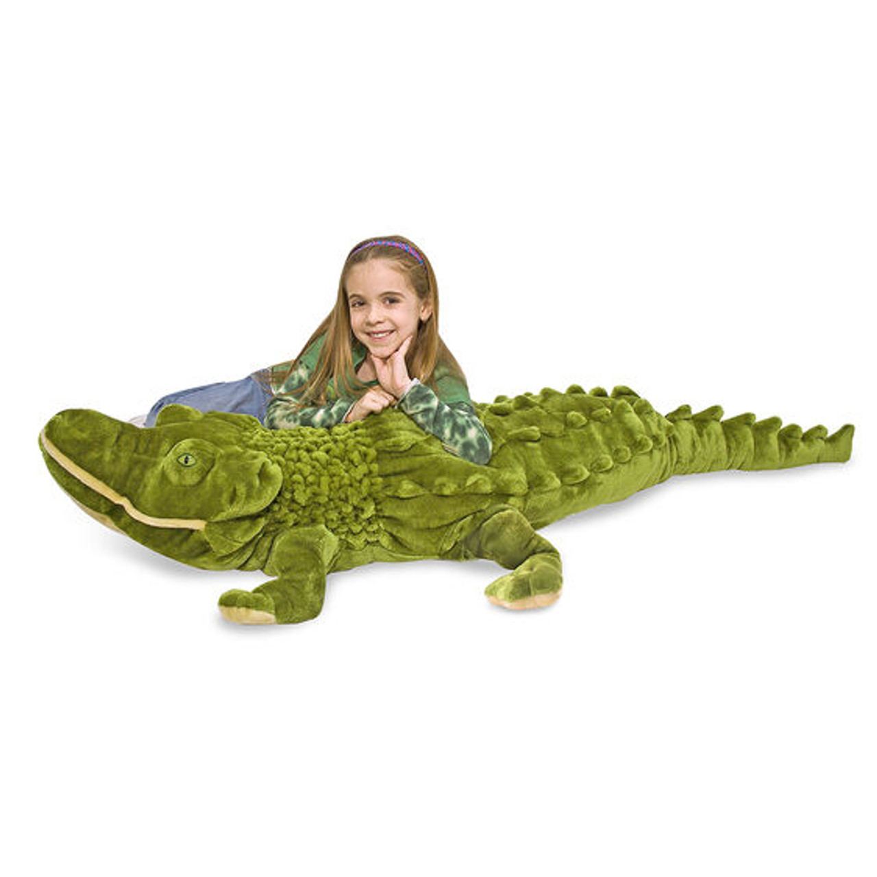 giant crocodile plush