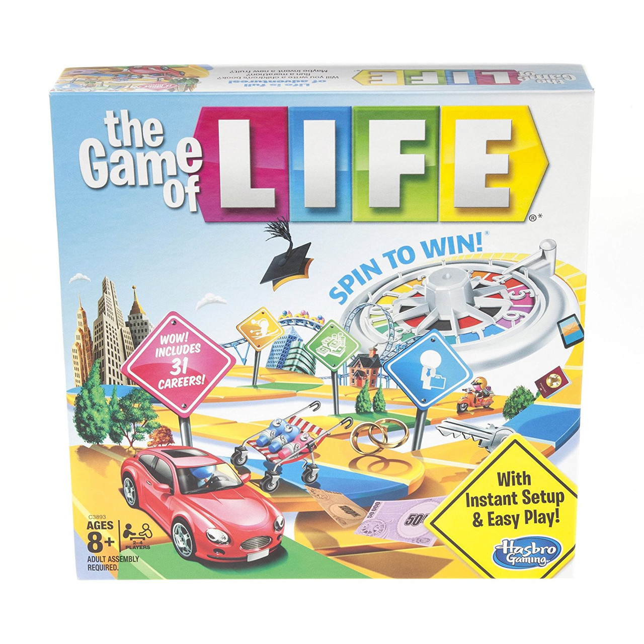 The Game of Life: Twists & Turns Electronic Edition - Board Game 